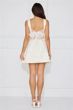 Chic Reverie Mini Dress White