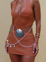 Andrianna Mini Dress Orange