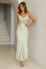 Permission To Party Satin Maxi Dress