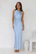 Eden Satin Maxi Dress