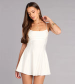 Heartbreaker Hours Cowl Neck Mini Dress