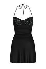 Cute Sheath Spaghetti Straps Purple Short Homecoming Dress with Beading