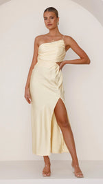Nyla Maxi Dress - Lemon
