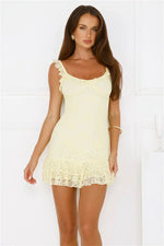 Little Sultry Lace Mini Dress