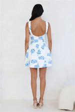 Rosy Horizon Mini Dress