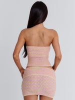 Azariah Mini Skirt Pink