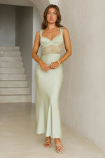 Permission To Party Satin Maxi Dress