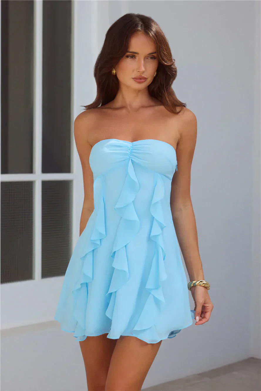 Imagine It Strapless Mini Dress