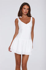 Heatwave Kiss Mini Dress White