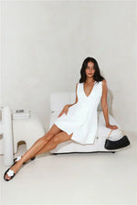 Office Chic Tailored Mini Dress