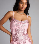 Jenelle Glitter Sequin Corset Mini Dress