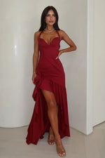 Neva Maxi Dress - Red
