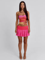 Hallie Mini Skirt Pink