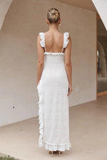 Orlean Ruffle Maxi Dress