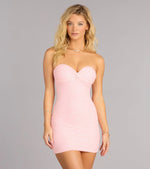 Juliette Strapless Beaded Mini Dress