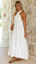 Moniqua Maxi Dress - White