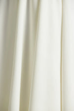 Bellamy | Cream Crew-Neck Long Sleeve Midi Dress