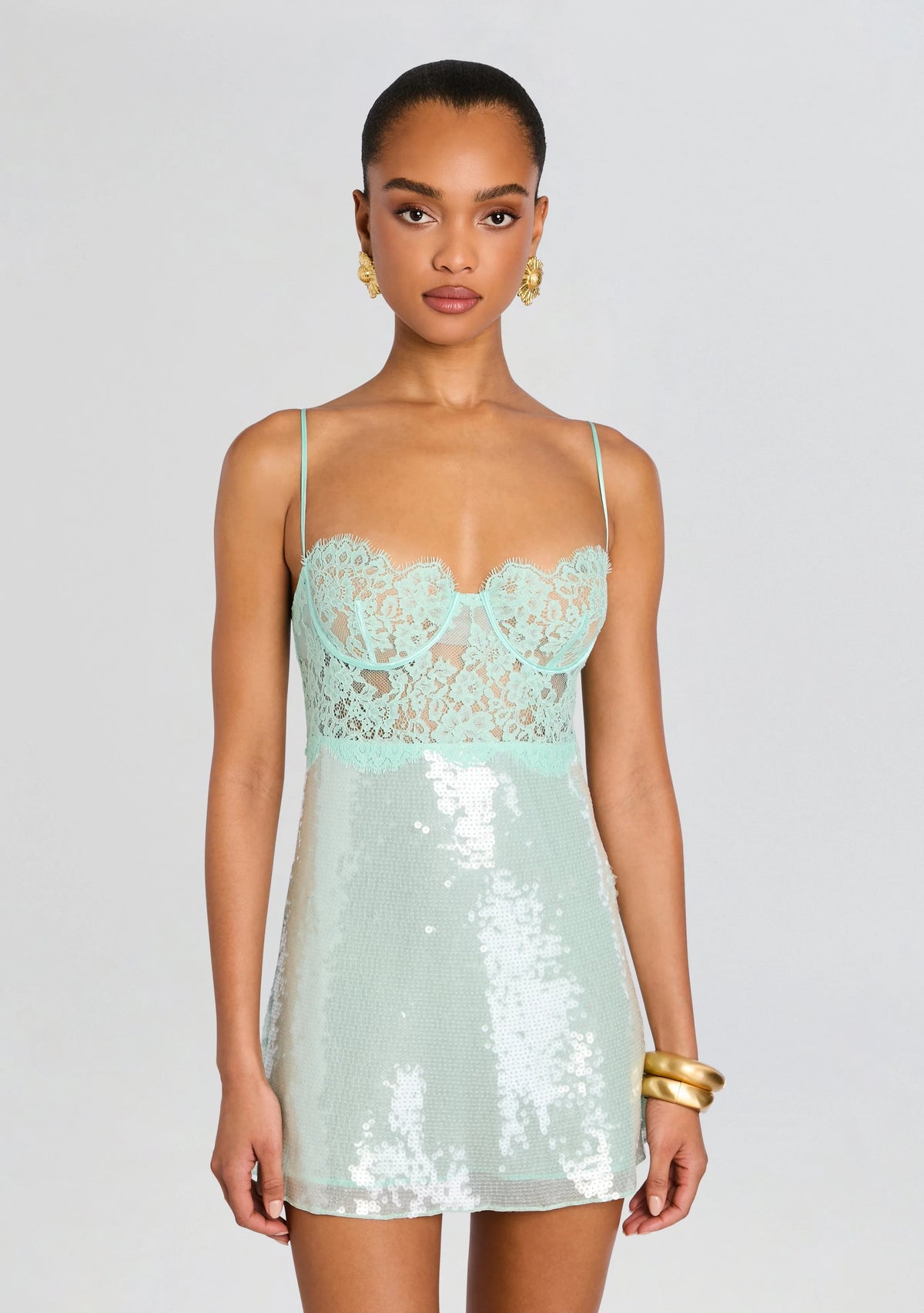 Alixandra Sequin Dress