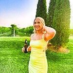 Radio Waves Maxi Dress White