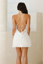 Poolside Glimmer Mini Dress