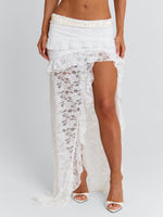 Rivana Maxi Skirt White