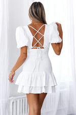 HELLO MOLLY LA Devotee Dress White