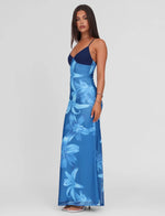 ALAINA DRESS - BLUE ORCHID