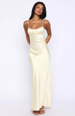 Change Locations Maxi Dress Lemon