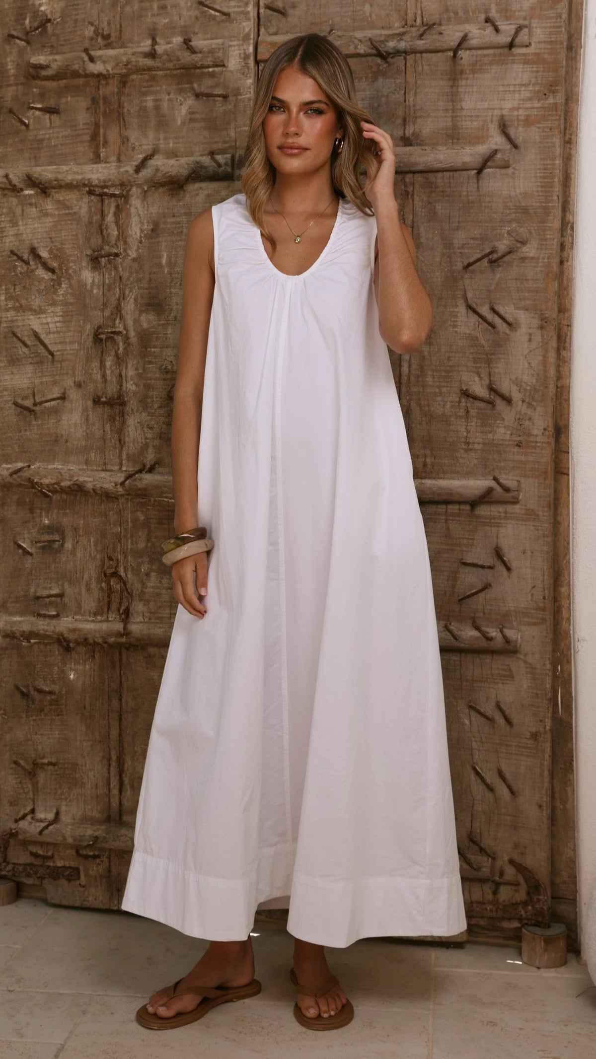 Rohan Maxi Dress - White