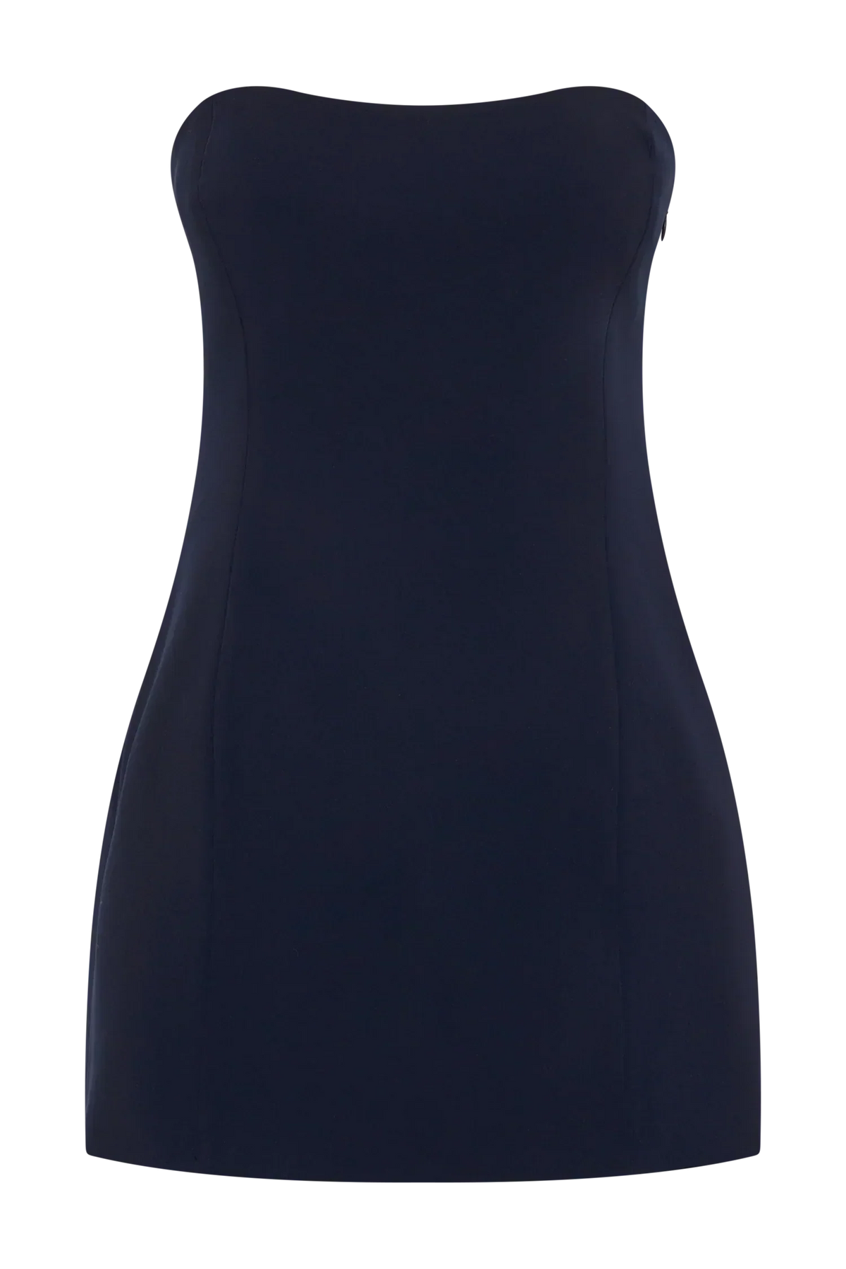 MESHKI Neeka Strapless Bow Back Mini Dress - Navy