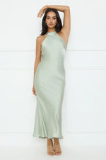 Icon Status Satin Maxi Dress