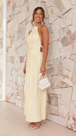 Frances Maxi Dress - Yellow