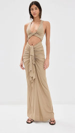 Christopher Esber Vivenda Drape Front DressVivenda Drape Front Dress