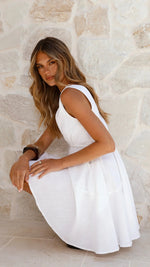 Pip Mini Dress - White
