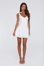 Heatwave Kiss Mini Dress White