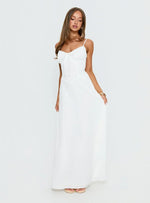 Members Only Maxi Dress White