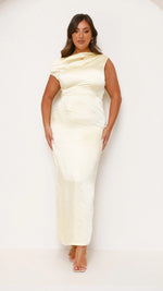 Harlowe Maxi Dress - Yellow