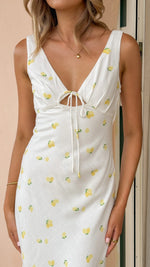 Lola Midi Dress - Limone
