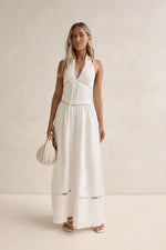 Days Of Dreaming Halter Maxi Dress White