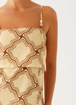 Mantra Mini Dress - Tidal Wave Print