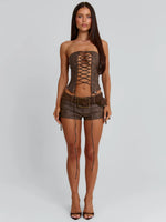 Lunexa Top Brown