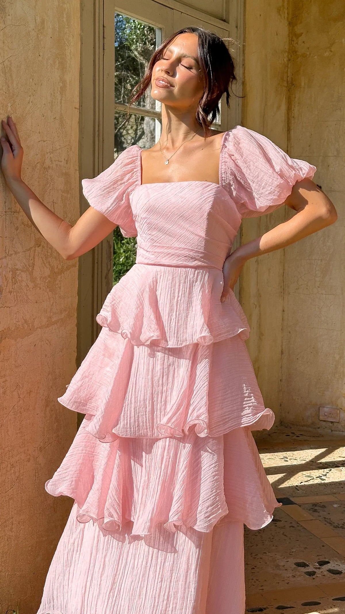 Lanelle Maxi Dress - Pink