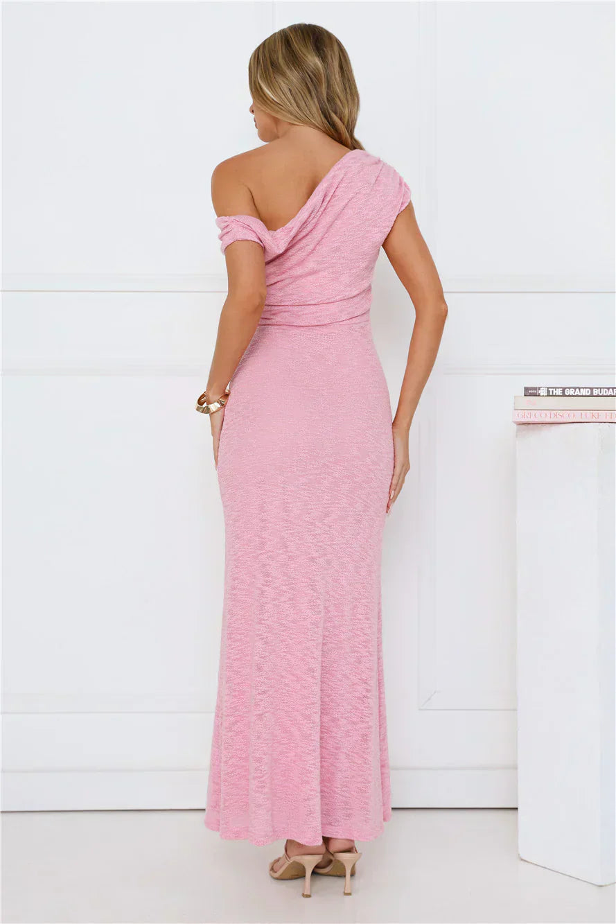 In My Style Era Off Shoulder Maxi Dress