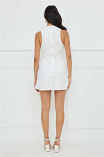 Darling Delight Mini Dress White