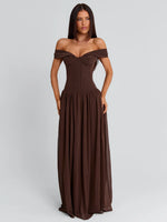 Junipia Maxi Dress Chocolate