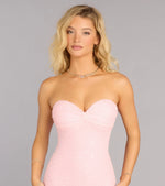 Juliette Strapless Beaded Mini Dress