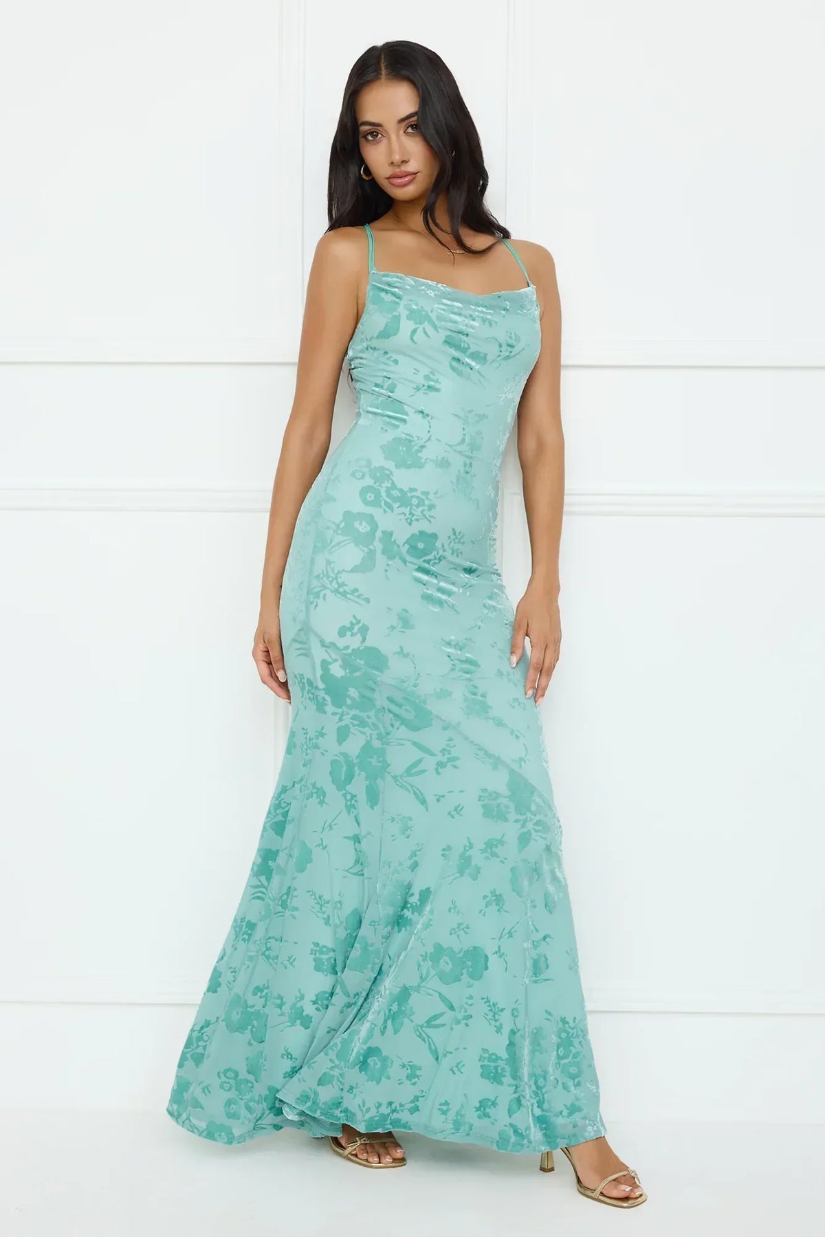 Nocturnal Luxe Maxi Dress
