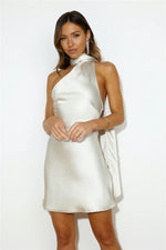 Hello Molly Luxe Arrival Satin Mini Dress