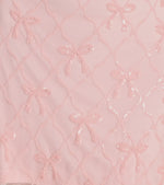 Cutest Style Sequin Bow Strapless Lace-Up Mini Dress