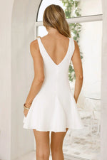 Greatness Girl Mini Dress White